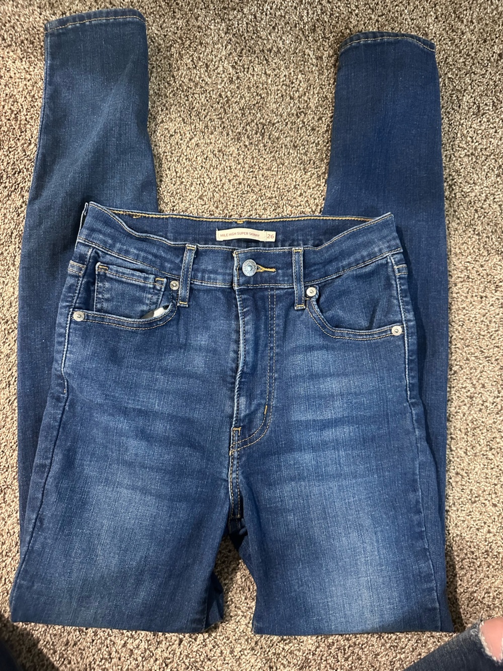 Levi's Women's Indigo Skinny Jeans